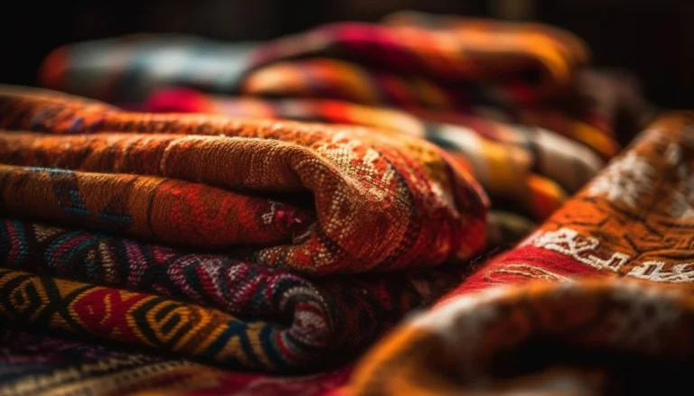 woven-wool-rug-with-vibrant-multi-colored-pattern-generative-ai